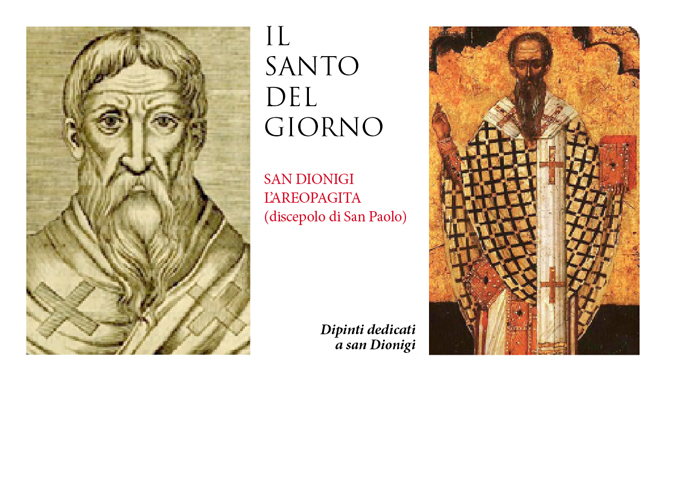 Il Santo Del Giorno San Dionigi Il Nuovo Torrazzo