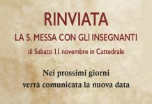 Crema – Rinviata la Messa con gli insegnanti