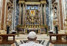 Il Papa a Santa Maria Maggiore