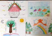 Moscazzano, un murale per la sala ragazzi della biblioteca comunale